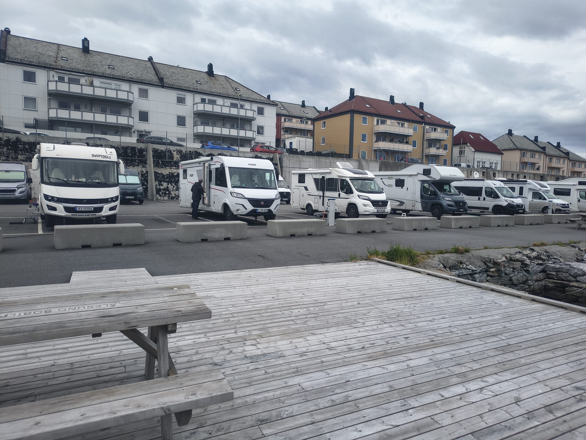Skjerva bobilparkering