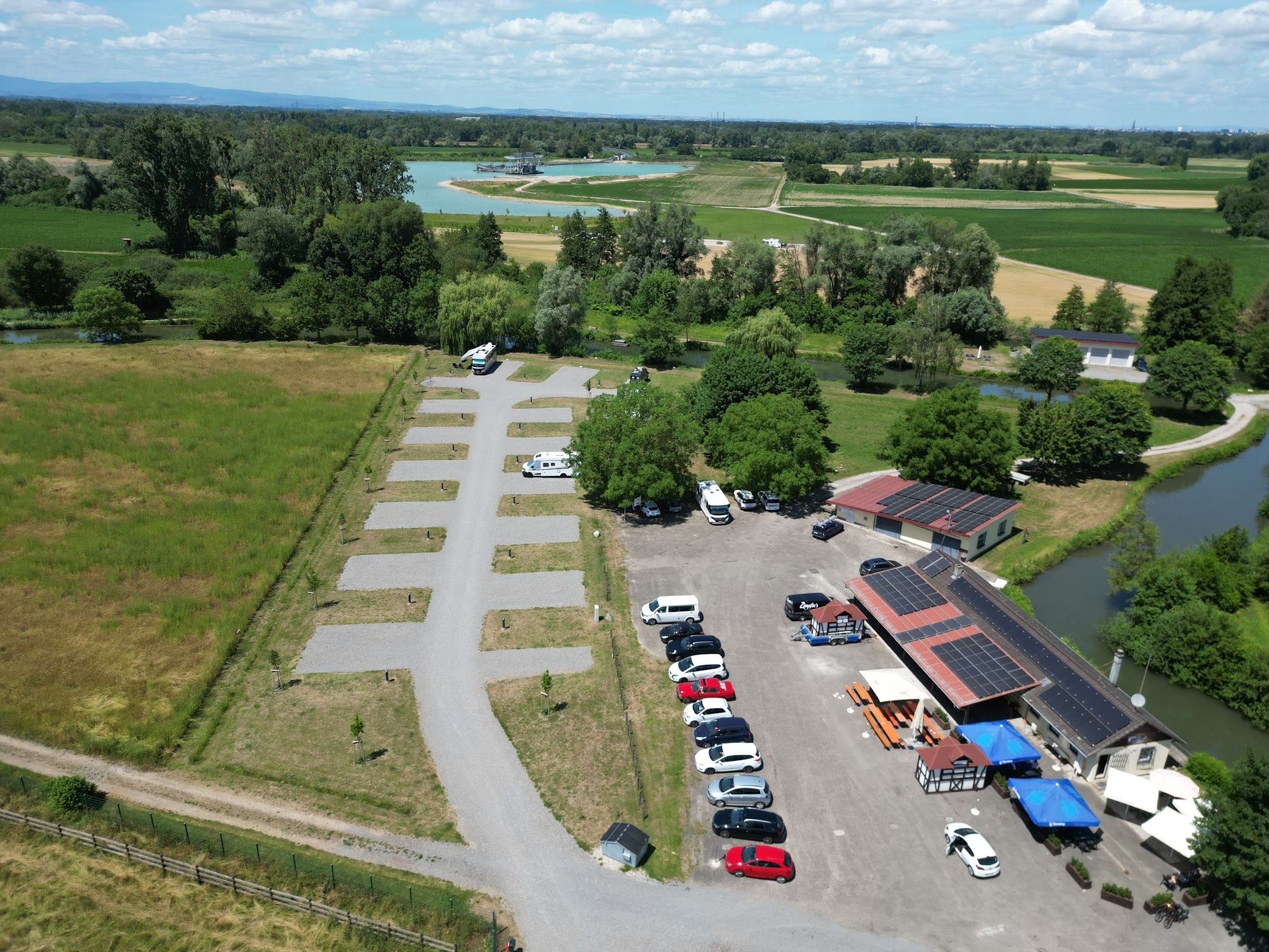 Wohnmobilstellplatz Ried-Camperpark am Mühlbach